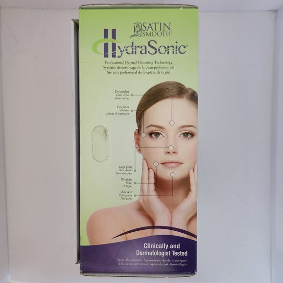 Hydrasonic satin smooth professional dermal cleansing NIB - Picture 4 of 5